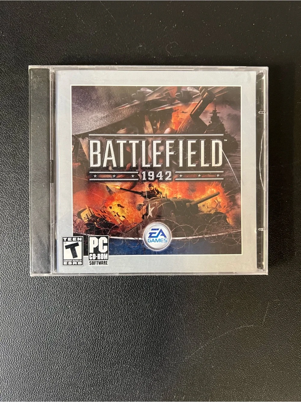 Battlefield 1942 PC Game (CD-ROM 2002) EA WWII Action - 2 Disc New Sealed